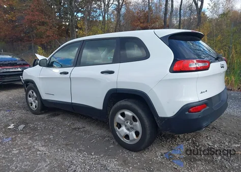 2016 Jeep Cherokee Sport from USA, damaged, VIN 1C4PJMAB6GW150916